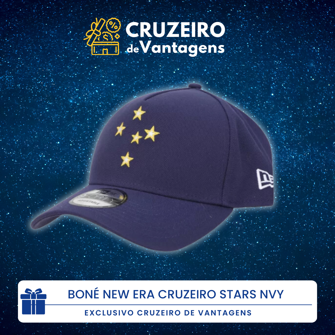 Boné New Era Cruzeiro 940 Af Stars Nvy